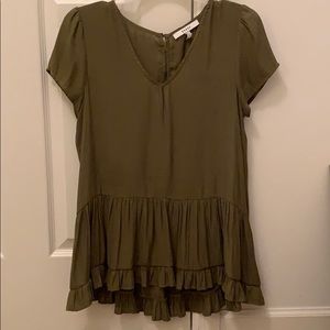 Olive blouse